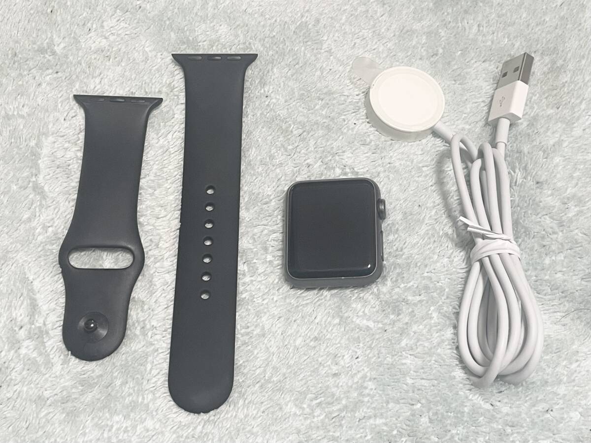 【匿名送料無料】即決 Apple Watch Series1 GPSモデル 38mm A1533★スペースグレイアルミニウムケース拍卖