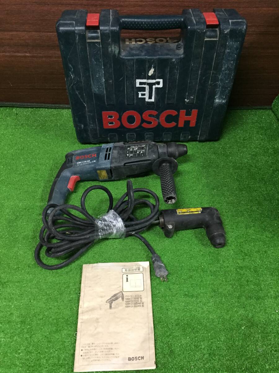BOSH ボッシュ ハンマードリル GBH2-26DE 電動工具 ケース入り 12-4拍卖