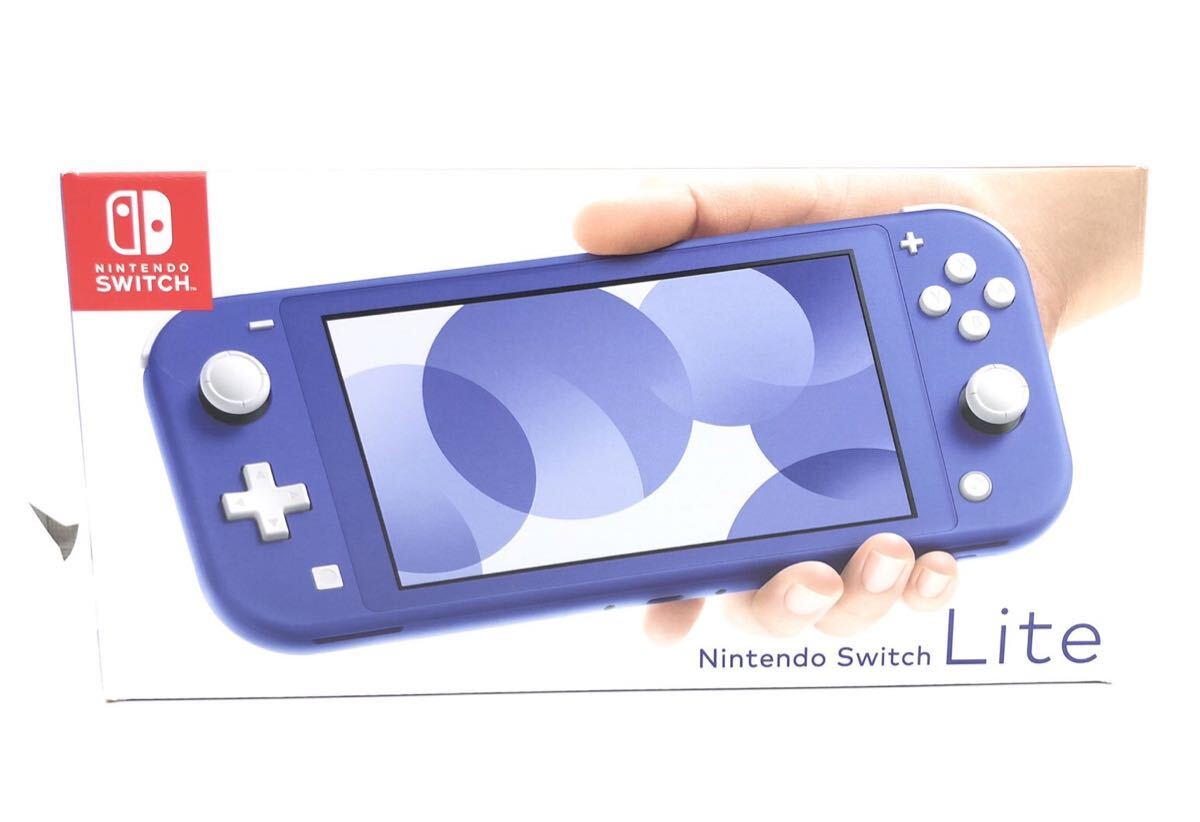 十85 未開封品 Nintendo Switch Lite ニンテンドースイッチライト ブルー 任天堂(N)拍卖