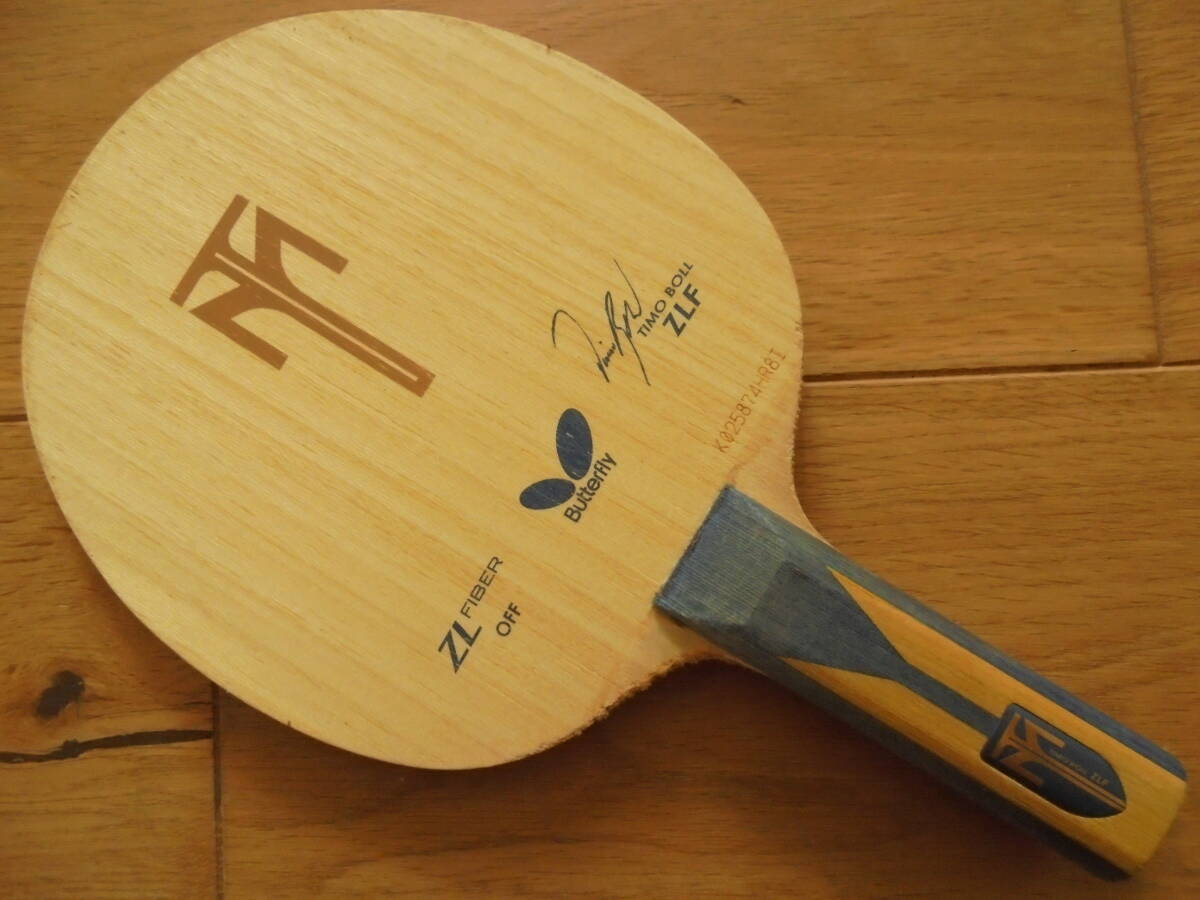 日本製 バタフライ Butterfly 卓球ラケット シェークハンド ティモボル TIMO BOLL ZLF ST ストレート 拍卖