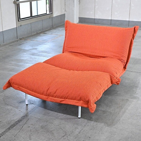ligne roset 55万「ロゼカラン」シングルソファ オットマンセット パスカル・ムールグ パフ リクライニング リーン・ロゼ ROSETCalin拍卖