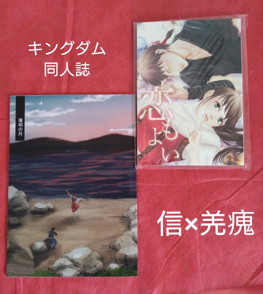 【特典3種付き】信×羌 キングダム 同人誌 てんてん将軍のお戯れの間 「恋もよい」「薄明の月」レア 完売品拍卖