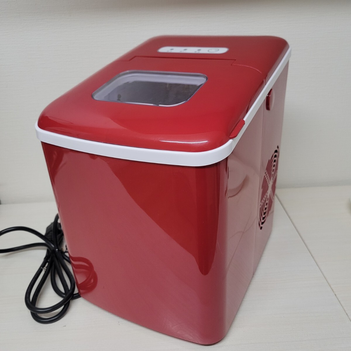ベルソス 高速製氷機 レッド VS-ICE05-RD VERSOS拍卖