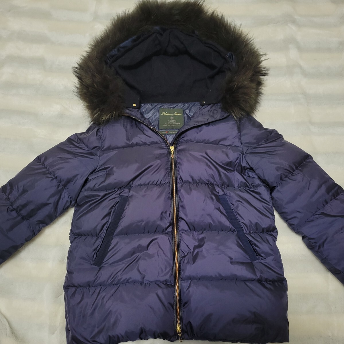 ナノユニバース 西川 ダウンジャケット拍卖