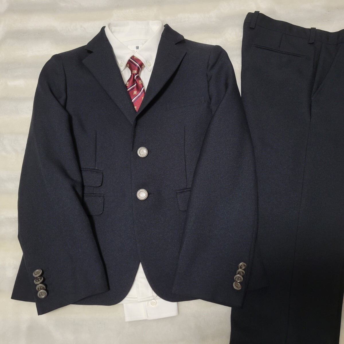 140cm フォーマルスーツ 黒 JOMMJOMM 男子拍卖