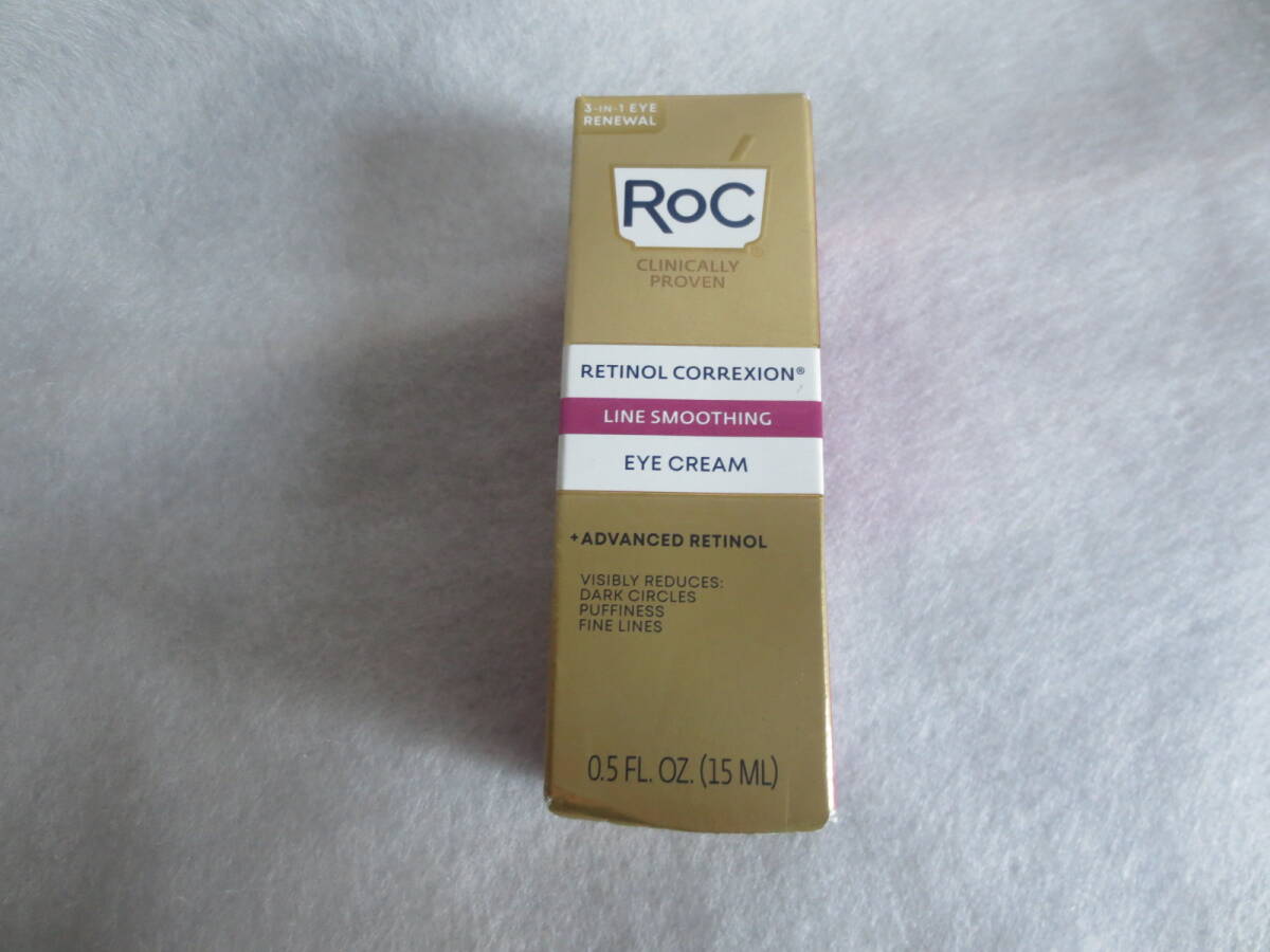 新品 ロック RoC レチノール コレクシオン アイクリーム 15ml レチノールクリーム拍卖