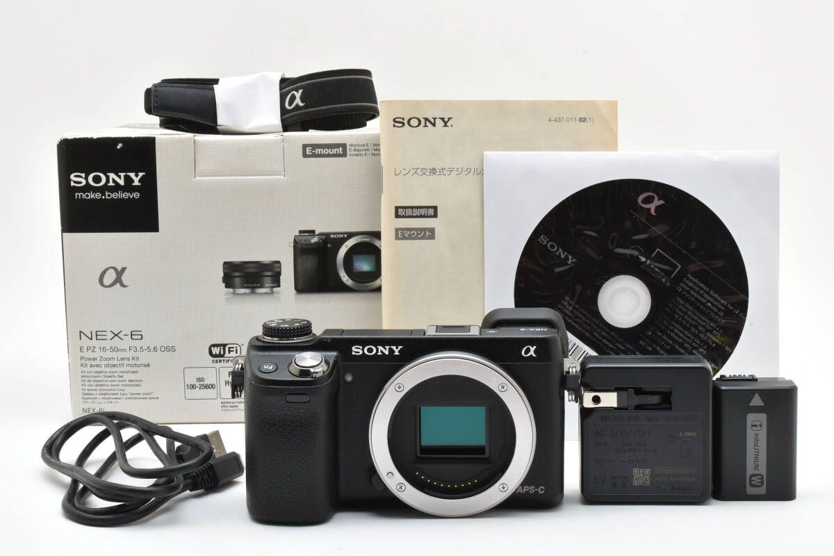 ソニー SONY NEX-6 ボディ ≪元箱つき≫ 17Y18XB34Y9651拍卖