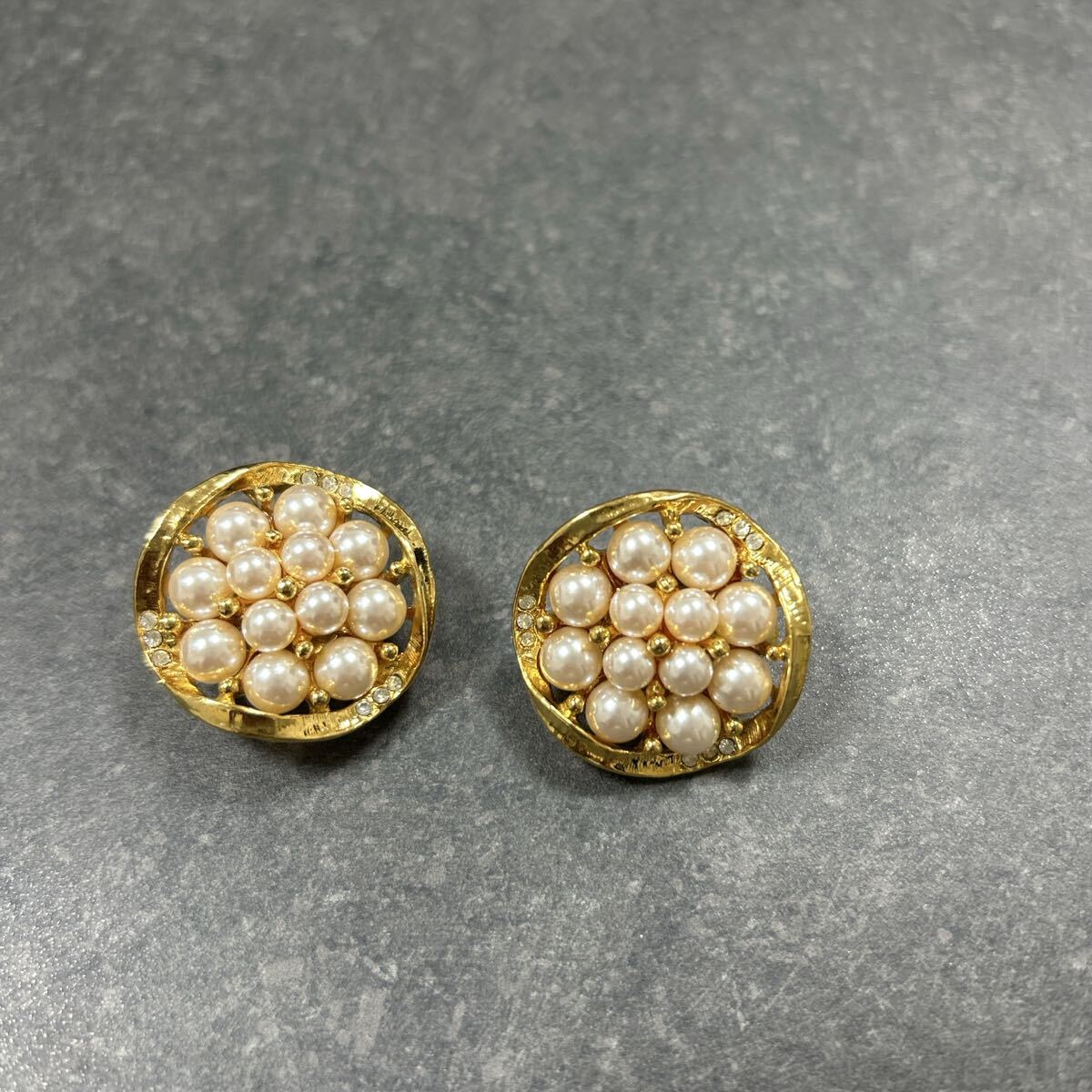 ヴィンテージ ゴールド パール イヤリング拍卖