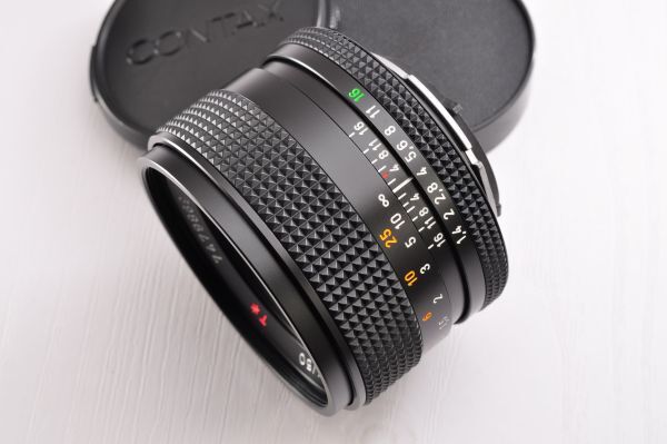 CONTAX Carl Zeiss Planar T* 50mm F1.4 MMJ 50/1:1.4 コンタックス カールツァイス プラナー MFレンズ #2587拍卖