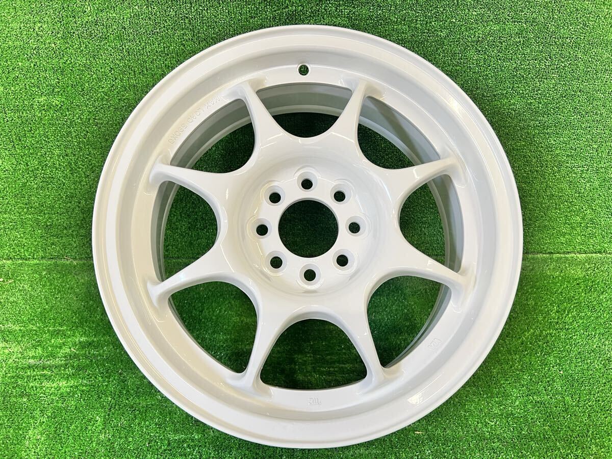 ★ weds sport ウェッズスポーツ TC-05 15インチ 6J/PCD100/4穴/+37 1本 パウダーコート塗装 ホワイト拍卖
