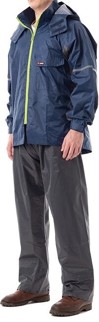 ◎ビックイナバ特価◎アーヴァン 男女兼用合羽 なかよし#4950【ネイビー・Mサイズ・上下組】動きやすさを追求した品が、即決1980円♪ 拍卖