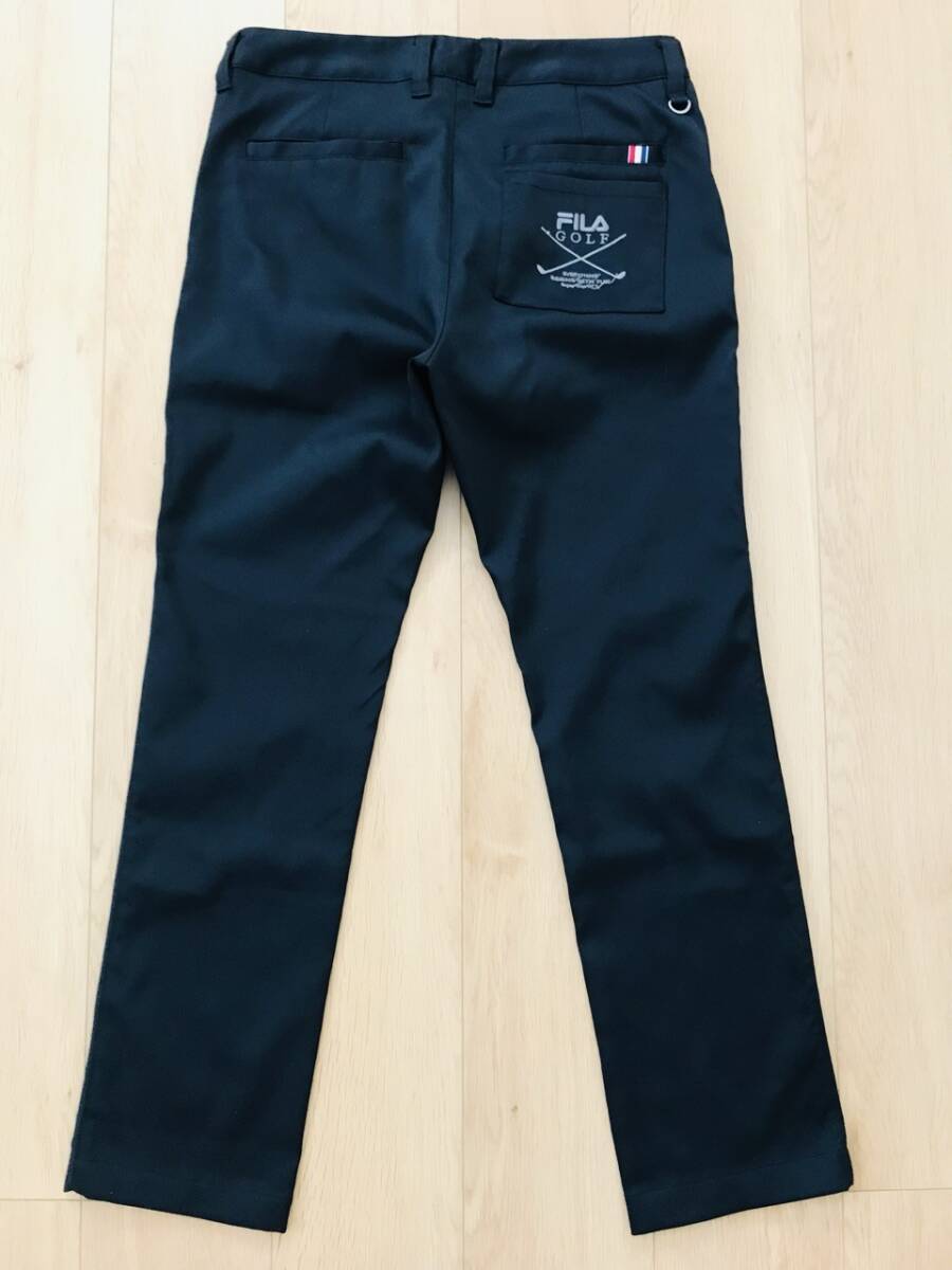 【美品】FILA GOLF*ドライパンツ*黒*78拍卖