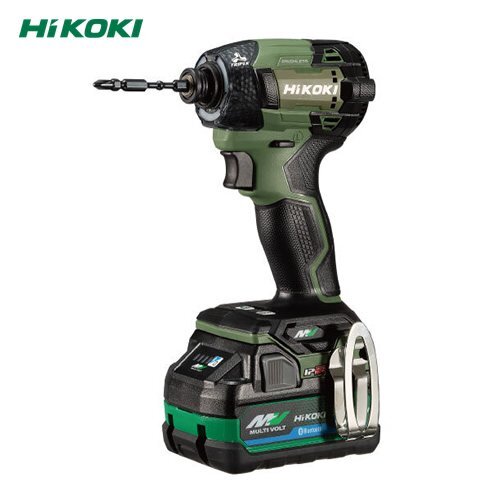 新品 ハイコーキ コードレスインパクトドライバ WH36DD (2XHGSZ) フォレストグリーン 36V マルチボルト 電池2個・充電器・ケース付 HiKOKI拍卖