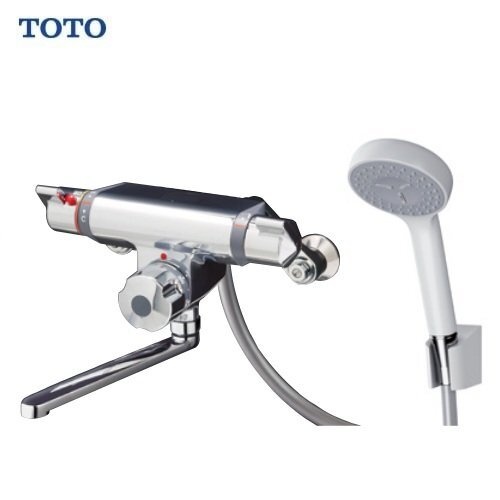 新品 TOTO 定量止水式壁付サーモスタット水栓 TMF47Y1 浴室用 水栓金具拍卖
