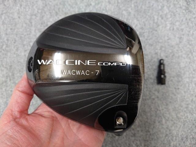 GRAVITY グラビティー WACCINE compo. ワクチンコンポ WACWAC-7 11° ドライバー ヘッドのみ スリーブ付 ワクワクセブン拍卖