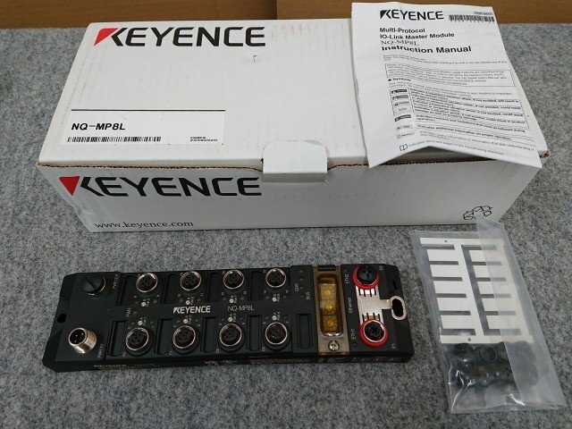 @【未使用品】 キーエンス NQ-MP8L ネットワーク通信モジュール NQシリーズ マルチプロトコル対応 IO-Linkマスタモジュール KEYENCE拍卖