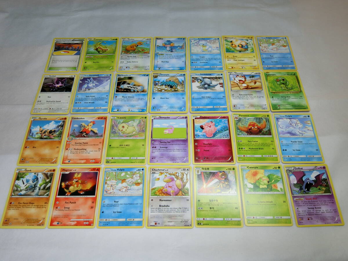 海外版 ポケモンカード ノーマル 28枚拍卖