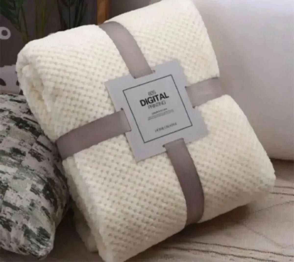 ブランケット ホワイト ふあふあ ひざ掛け 大判 洗濯可 お昼寝 毛布 やわらか ひざ掛け ブランケット ふわふわ拍卖