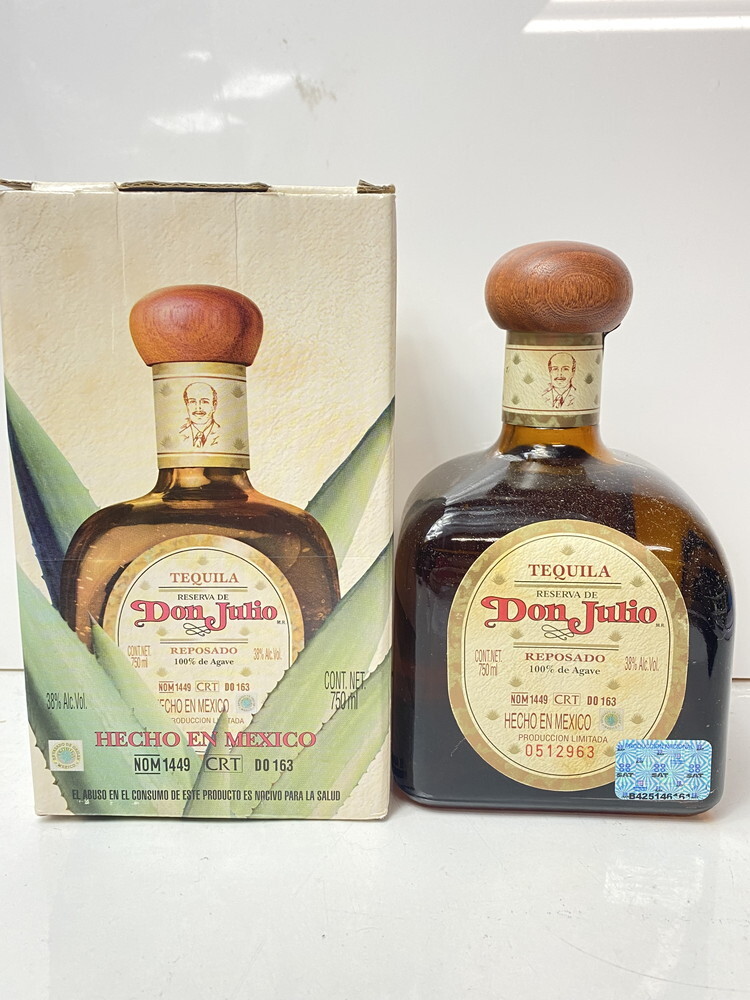 ICH【現状渡し品】未開栓 ドンフリオ テキーラ 750ml 38度〈214-251104-AA-02-ICH〉拍卖