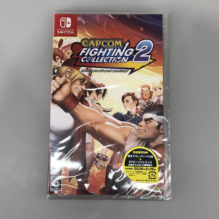 IWA 【未使用品】 カプコン ファイティング コレクション2 - Switch 〈029-251112-SY-04-IWA〉拍卖