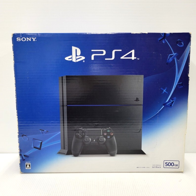IZU【ジャンク品】PS4 PlayStation4 プレイステーション4 ジェットブラック CUH-1200AB01〈033-251111-AS-06-IZU〉拍卖