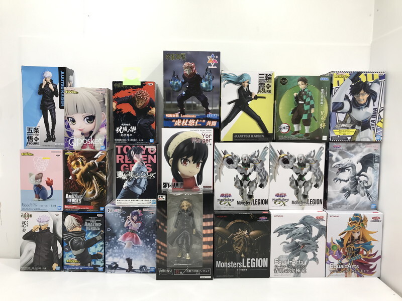 TAG【未使用品】★まとめ売り ★少年誌 フィギュアセット ★遊戯王/ヒロアカ等〈051-251106-YK-18-TAG〉拍卖