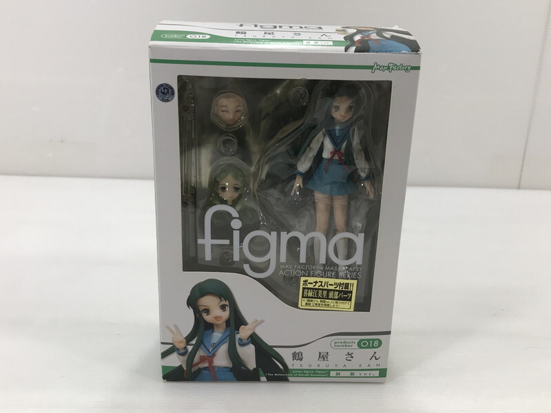 TAG【中古】★figma 鶴屋さん 制服Ver. 「涼宮ハルヒの憂鬱」 ボーナスパーツ付属 ★マックスファクトリー〈053-251106-YK-20-TAG〉拍卖
