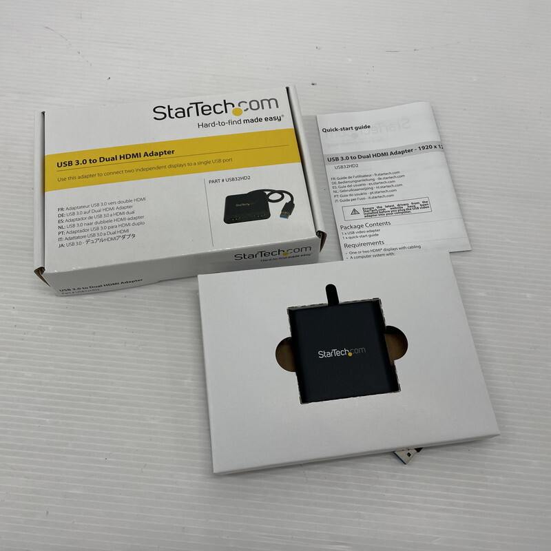 TEI【中古】StarTech.com StarTech.com USB 3.0 - HDMI変換アダプター USB32HD2〈096-251101-KO-37-TEI〉拍卖