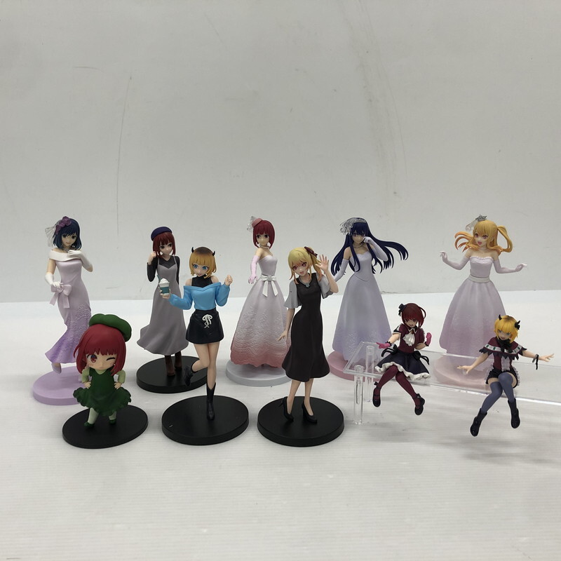 TEI【現状渡し品】推しの子 プライズフィギュア まとめ 有馬かな/黒川あかね/MEMちょ/アイ/ルビー〈051-251029-TT-01-TEI〉拍卖