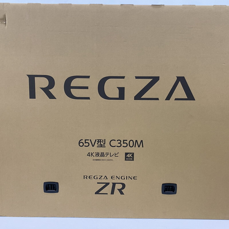 TEI【中古美品】TOSHIBA REGZA 65C350M 65V型4K液晶テレビ 2025年製 未開封 東芝 レグザ〈091-251102-KO-01-TEI〉拍卖