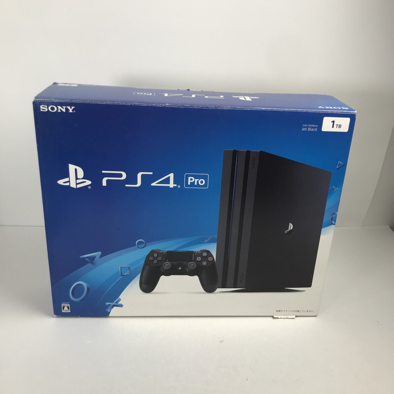 FUZ【中古】Playstation4 Pro ジェットブラック 1TB CUH-7000BB01 本体 PS4 プレステ4〈033-251102-IO-45-FUZ〉拍卖