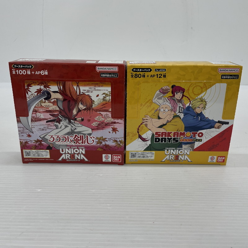 TEI【現状渡し品】ユニオンアリーナ SAKAMOTO DAYS るろうに剣心 2BOXセット〈080-251102-TS-24-TEI〉拍卖