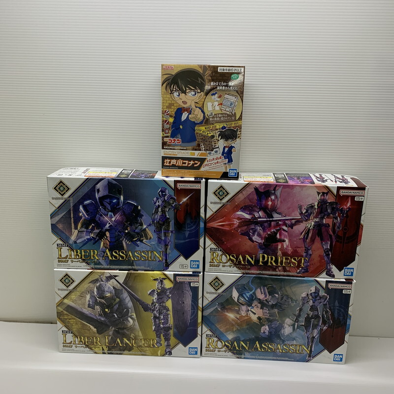 MIN【現状渡し品】プラモデル まとめ リーベルアサシン ローザンブリースト コナン 他 未組立〈059-251103-zi-01-MIN〉拍卖