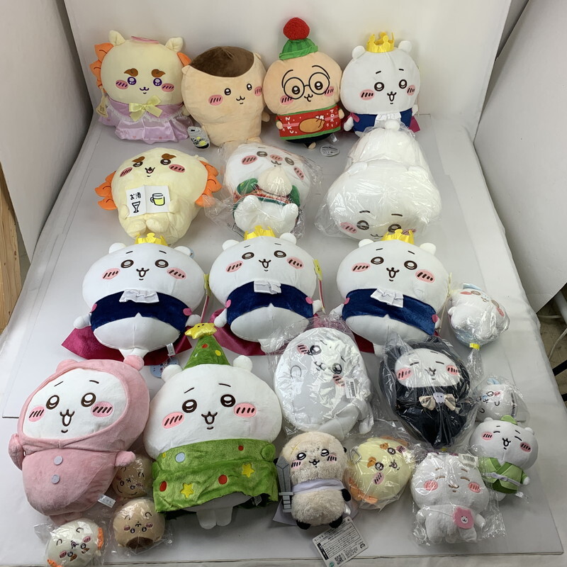 FUZ【現状渡し品】ちいかわ ぬいぐるみ まとめ ちいかわ くりまんじゅう うさぎ 他 ナガノ〈039-251104-KY-03-FUZ〉拍卖