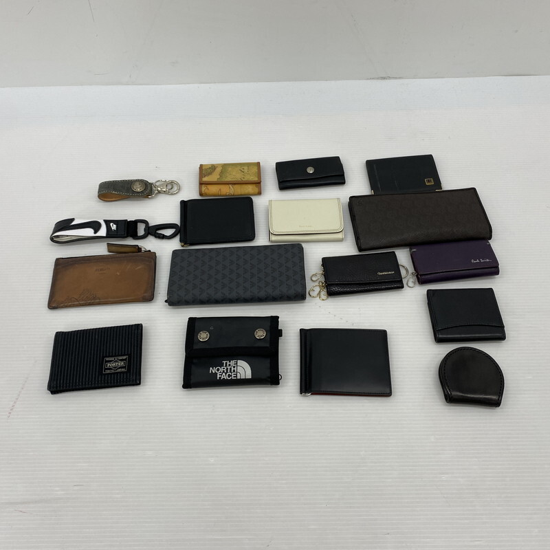 TEI【現状渡し品】財布 キーケース 17点 まとめ売り PORTER BERLUTI ARMANI PRIMA CLASSE OROBIANCO〈200-251104-TS-18-TEI〉拍卖