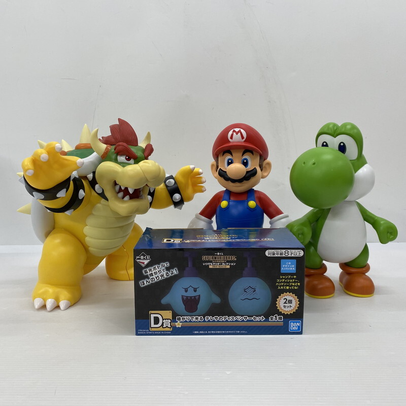 TEI【現状渡し品】スーパーマリオ まとめ マリオ/ヨッシー/クッパ/テレサ 一番くじ〈052-251105-KS-06-TEI〉拍卖