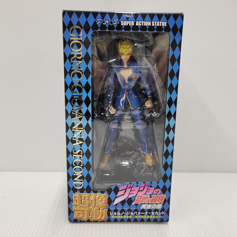 IZU【中古】超像可動 ジョジョの奇妙な冒険 黄金の風 ジョルノ・ジョバァーナ・セカンド〈051-251106-TT-02-IZU〉拍卖