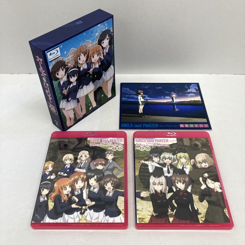 FUZ【中古】ガールズ&パンツァー TV&OVA 5.1ch Blu-ray Disc BOX 特装限定版 Blu-ray4枚組〈009-251108-IO-30-FUZ〉拍卖
