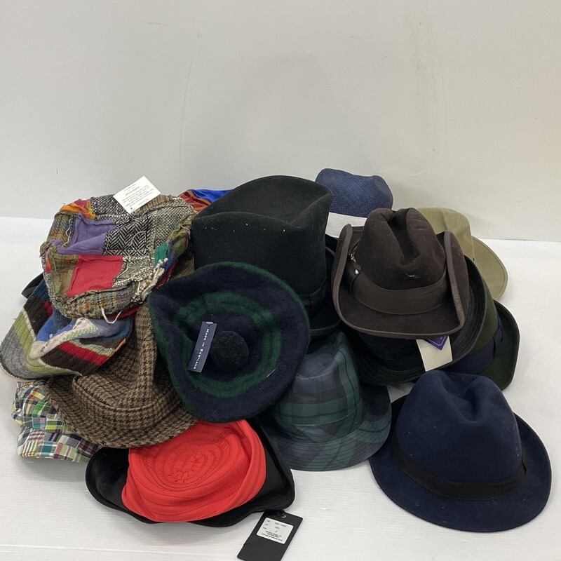 TEI【現状渡し品】USED HAT 帽子 まとめ売り キャスケット ハンチング アメカジ など〈185-251109-KO-15-TEI〉拍卖