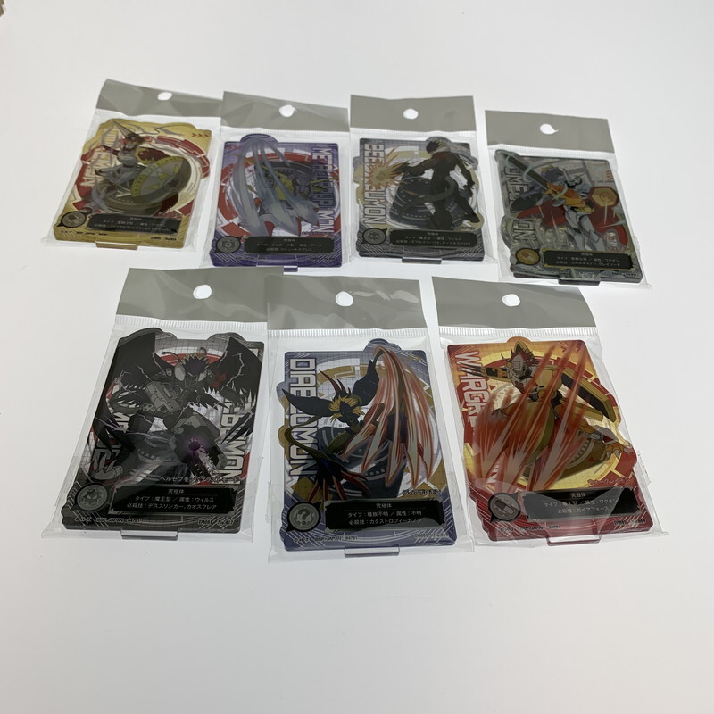 MIN【現状渡し品】デジタルモンスター デジモン アクリルスタンド まとめ ウォーグレイモン メタルガルルモン〈052-251109-AS-14-MIN〉拍卖