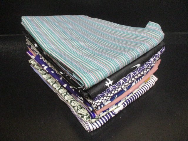 1円 中古 着物 化繊 大量 リサイクル 洗える着物 10点まとめて 高級 小紋 良柄 和装 和服 和柄 日本 着付け お茶会【夢職】☆☆☆拍卖