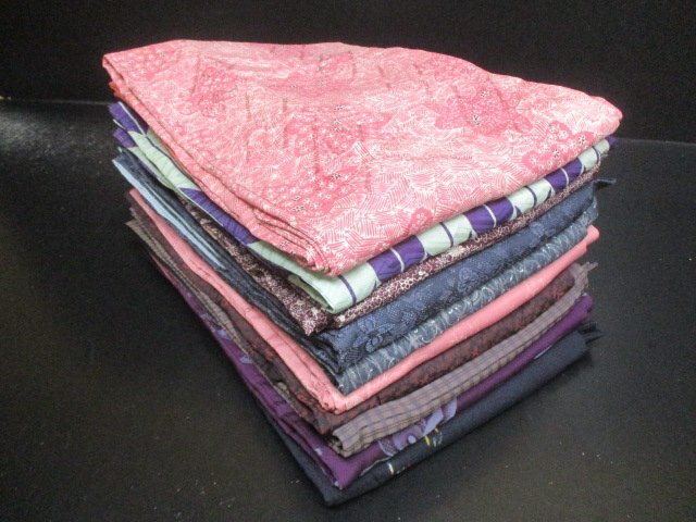 1円 中古 着物 リメイク 大量 リサイクル 10点まとめて 高級 小紋 花柄 縞 和装 和服 和柄 日本 着付け お茶会【夢職】☆拍卖