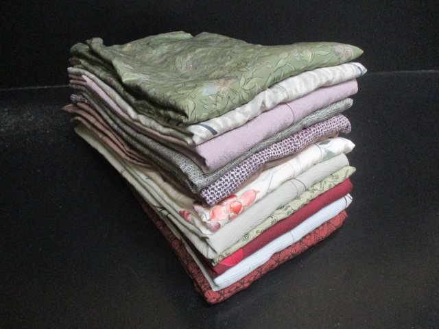 1円 中古 羽織 道行着 道中着 リメイク 12点まとめて 和服 和装 和柄 可愛い お洒落 日本 着付け お稽古 お茶会【夢職】☆☆☆拍卖