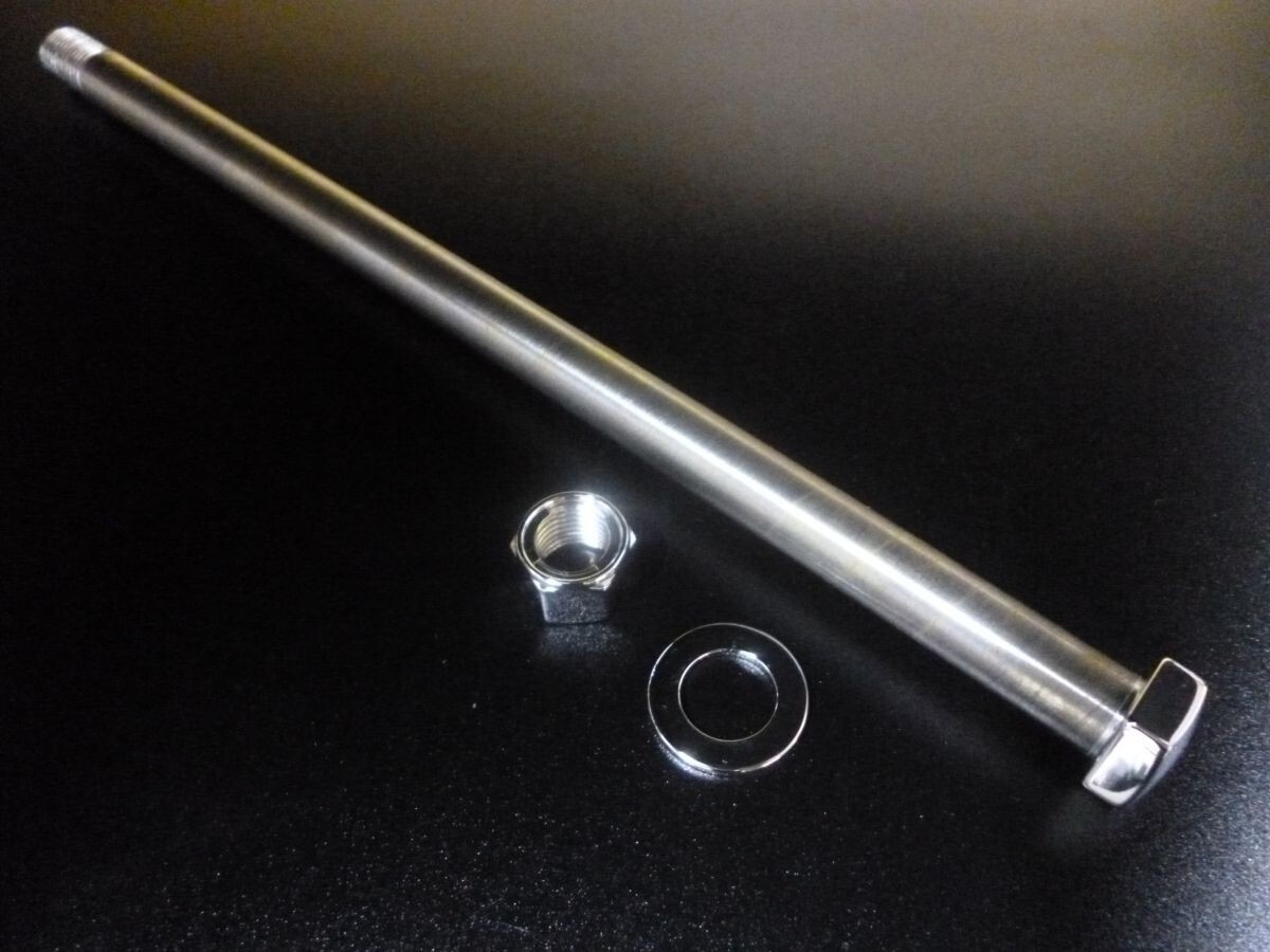 GS400(0)スイングアーム シャフトセット クロームメッキ☆拍卖