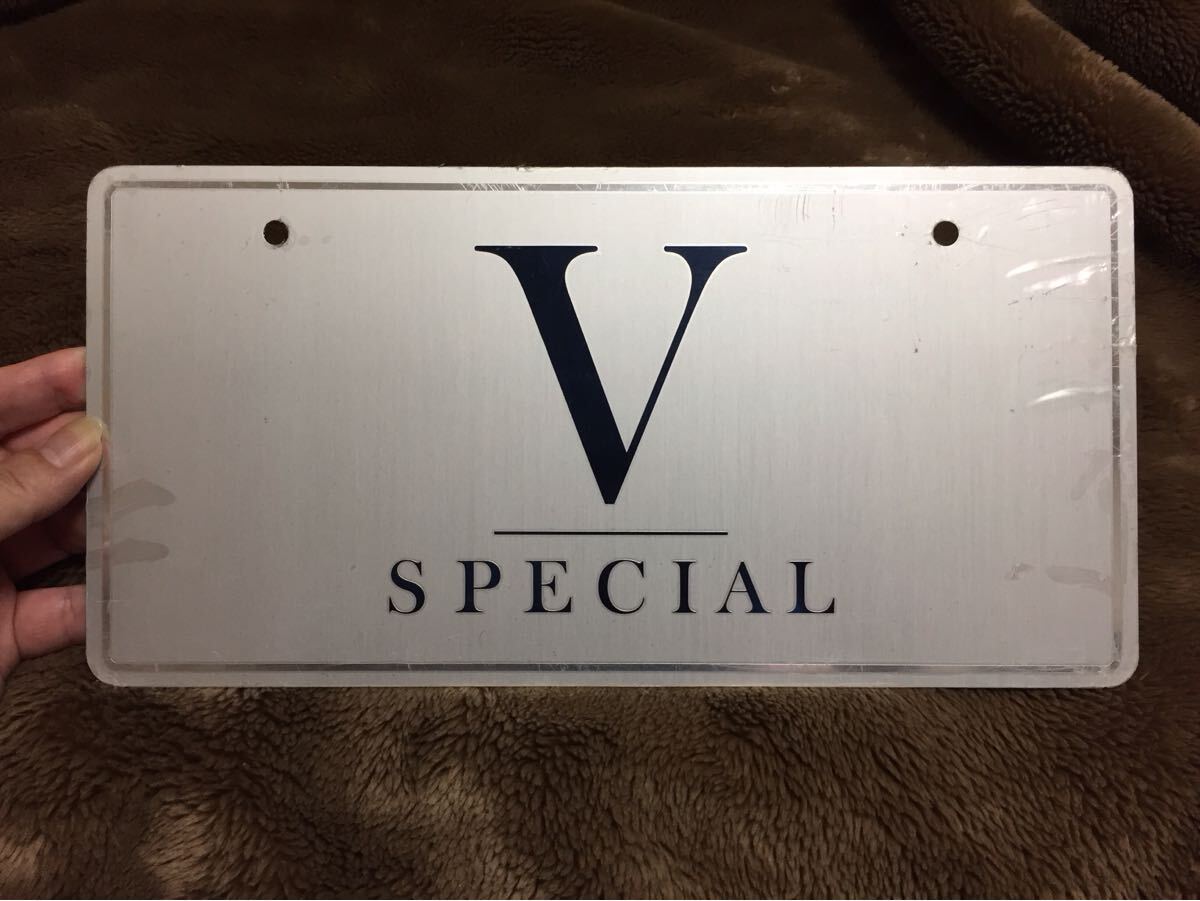 【未使用 貴重 非売品】純正 営業展示用ナンバープレート(保護フィルム付き) ユーノスロードスター Vスペシャル NA EUNOS Roadster マツダ拍卖