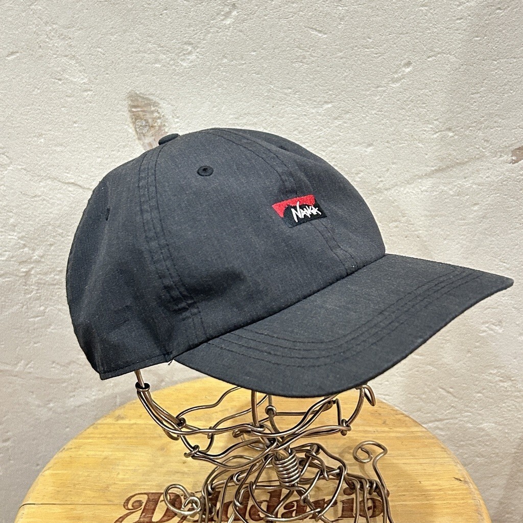 NANGA / ナンガ 47BRAND コラボキャップ 帽子 ブラック ワンポイントロゴ サイズ調整可能 used拍卖