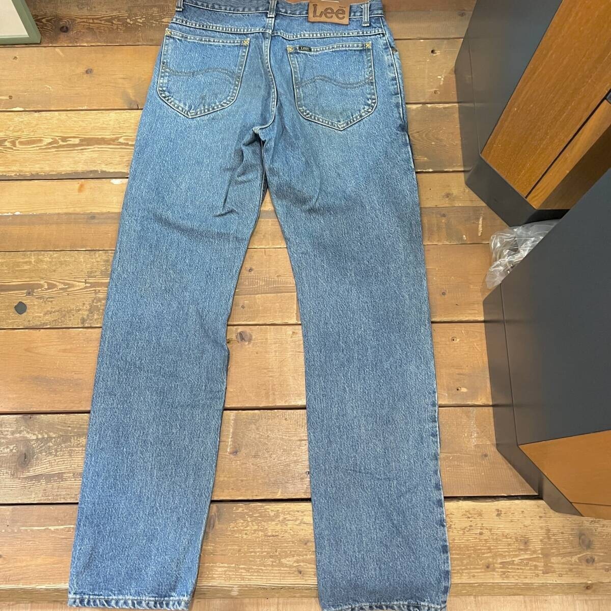 1990's ★Lee/リー Lee RIDERS リーライダース 0251 W32 L33 ストレートデニムパンツ インディゴ シルバータブ★拍卖