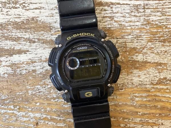 ☆CASIO G-SHOCK/カシオ ジーショック 腕時計 DW-9052 メンズ ブラック 海外モデル 古着 used☆拍卖