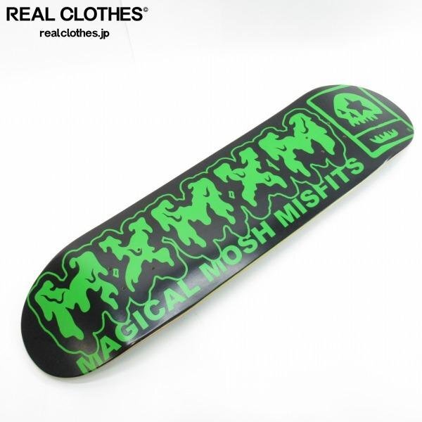 MAGICAL MOSH MISFITS/マジカルモッシュミスフィッツ MxMxM スケートボード/スケボー デッキ グリーン 同梱×/D4X拍卖