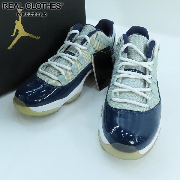 (1)【観賞用】NIKE/ナイキ AIR JORDAN 11 RETRO LOW/エアジョーダン 11 レトロ ロー 528895-007/29 /080拍卖